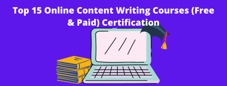 image of online content writing institutes