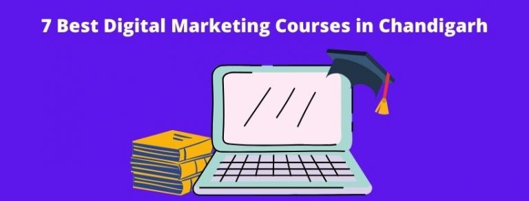 The image is about digital marketing courses in Chandigarh