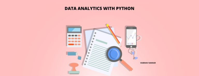 data analytics with python