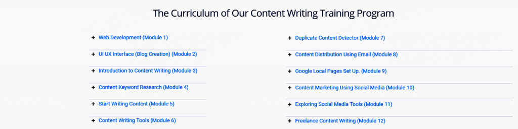 Top 7 Content Writing Courses in Bangalore With Placements