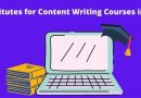 Updated listings of content writing courses in Gurgaon