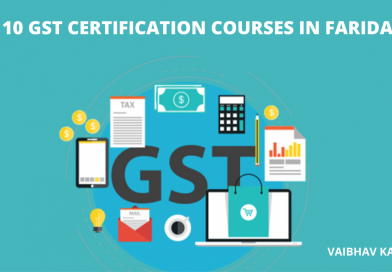List of best GST certification courses in Faridabad
