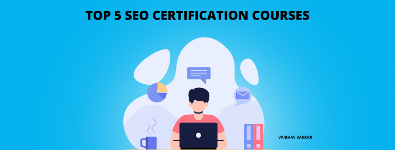 List of best SEO certification courses