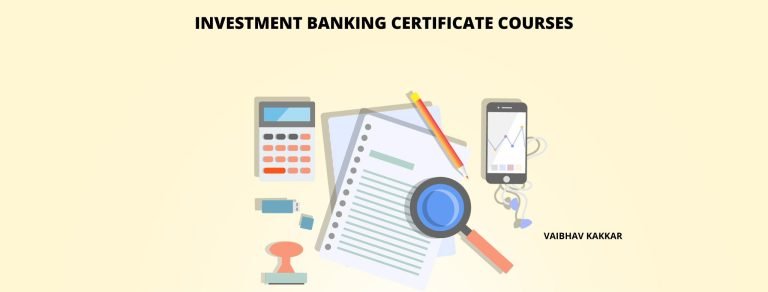 List of best investment banking certificate courses